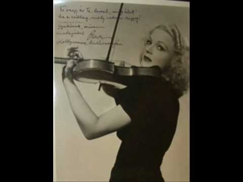 Erna Rubinstein plays Chaminade - Kreisler : Spanish Dance