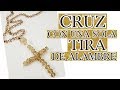 CRUZ CON UNA SOLA TIRA DE ALAMBRE (BISUTERIA)