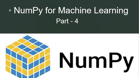 Python NumPy Tutorial in Hindi Part-4 || Machine Learning Hands-on Python Course || Shivan Kumar