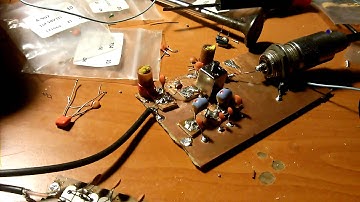 NE602 First IF with 20mhz filter working on 40m