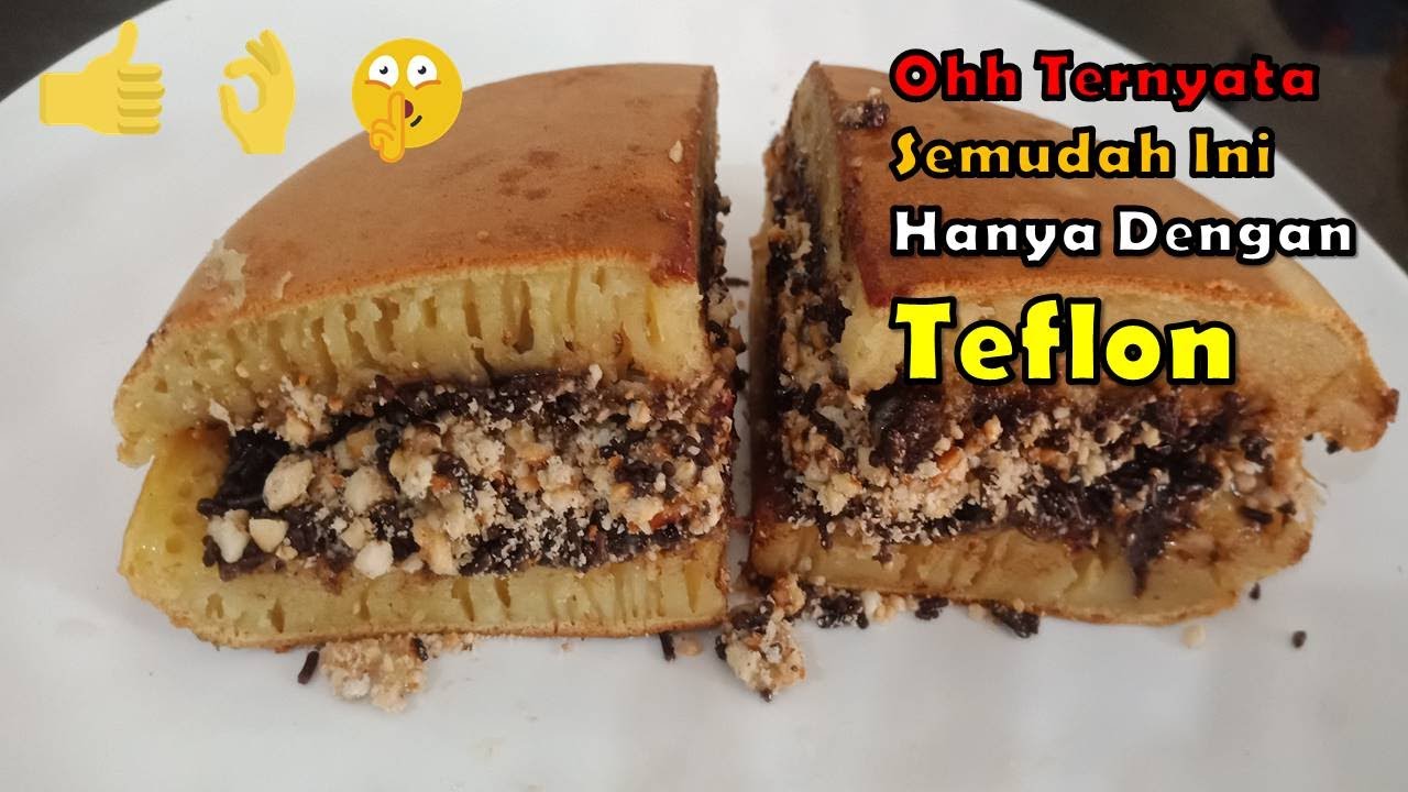 Cara Membuat Martabak Manis Menggunkan Teplon Anti Gagal... 