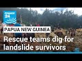 Rescue teams search for hundreds buried by landslide in Papua New Guinea • FRANCE 24 English