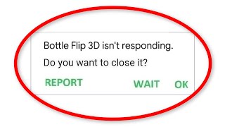 How To Fix Bottle Flip 3D App Is Not Responding Error Android & Ios screenshot 4
