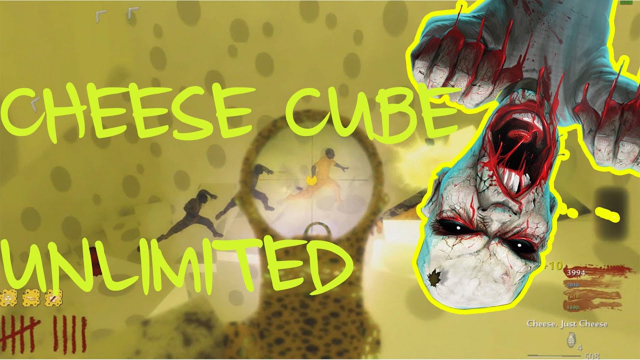 CHEESE CUBE UNLIMITED Custom Map Zombies World at War 3 YouTube