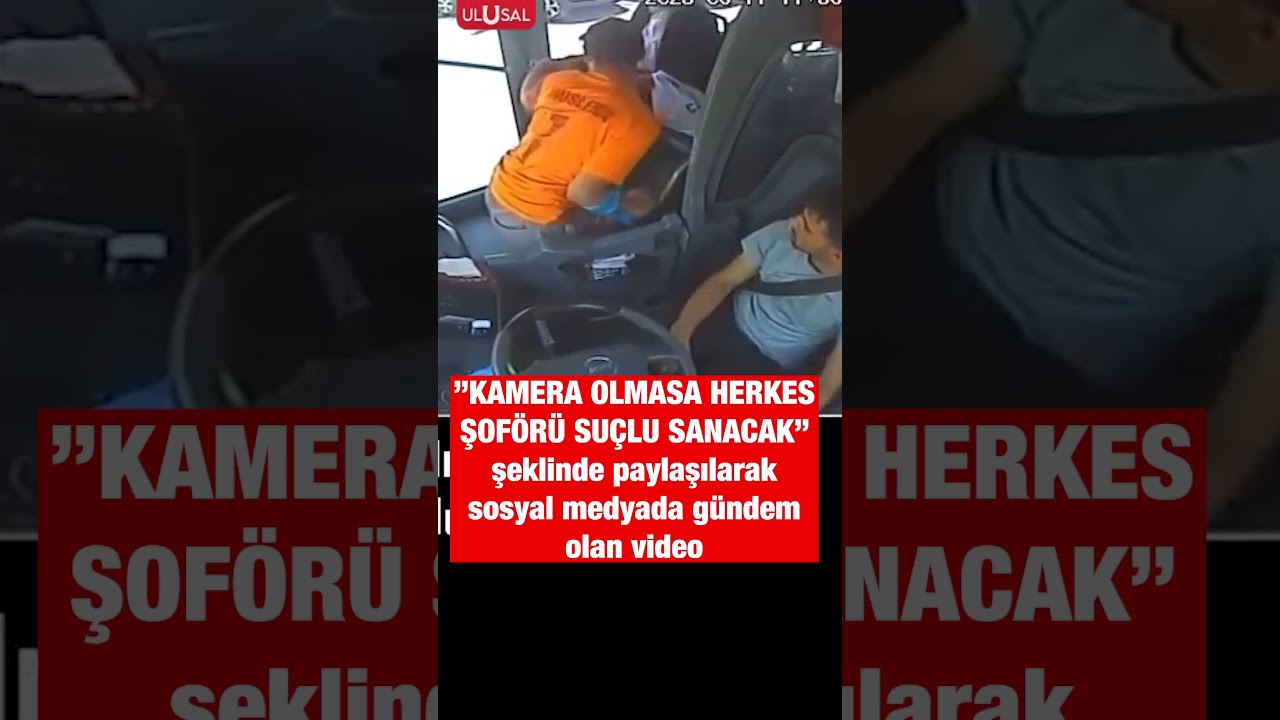 Sosyal medya engelli vatandaşla otobüs şoförü arasında geçen ilginç anları konuşuyor #shorts #keşfet