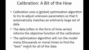 Dynamic and Statistical Models