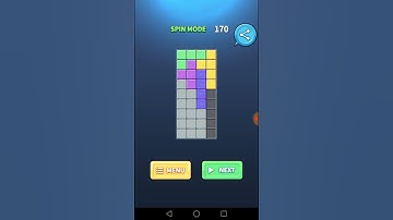 Block Puzzle King Spin Mode Level 170 Walkthrough Solution