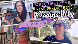 Hyped Fantasy vs 5 Star Prediction Historical Fantasy | Magical Readathon Reading Vlog