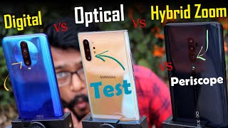 Periscope Lens vs Optical vs Digital vs Hybrid ZOOM - Explain & TEST screenshot 1
