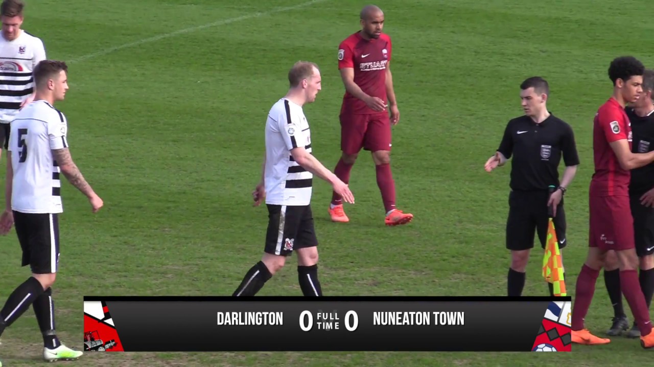Darlington 0-0 Nuneaton Town - Vanarama National League North - 2017/18 camera iphone 8 plus apk