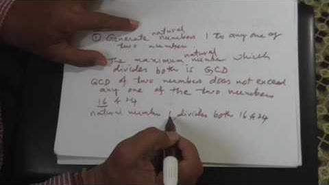 when to use for loop part -2 (GCD eample)