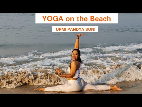 Yoga Poses, Goa Beach, Urmi Pandya