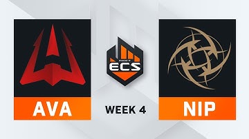 Avangar vs NiP - Map 2 - Train (ECS Season 7 - Week 4 - DAY4)