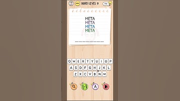 Brain Test Tricky Words Hard Level 9