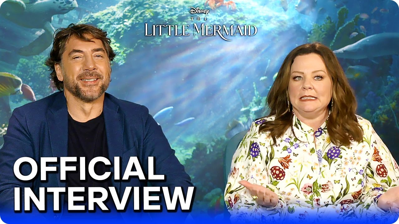 THE LITTLE MERMAID (2023) Melissa McCarthy & Javier Bardem Official