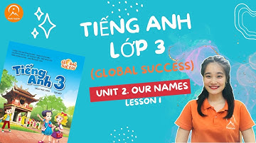 HỌC TIẾNG ANH LỚP 3 (Global success) - Unit 2 - Lesson 1. Our names - Thaki English