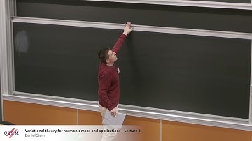Daniel Stern: Variational theory for harmonic maps and applications - Lecture 2