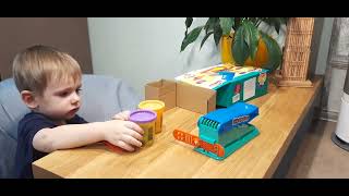 Распаковка Набор для лепки Hasbro Play-Doh Веселая фабрика з Rozetka.