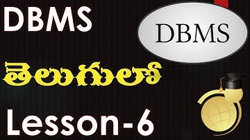 DBMS in Telugu-Database Architecture 1 tier 2 tier 3 tier - Telugu-Lesson-6