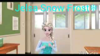Mmd De Frozen Bathroom Break -Jelsa Snow Frost