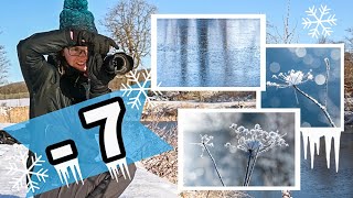 Nature Photography | Creating Abstract Images of Frost and Ice