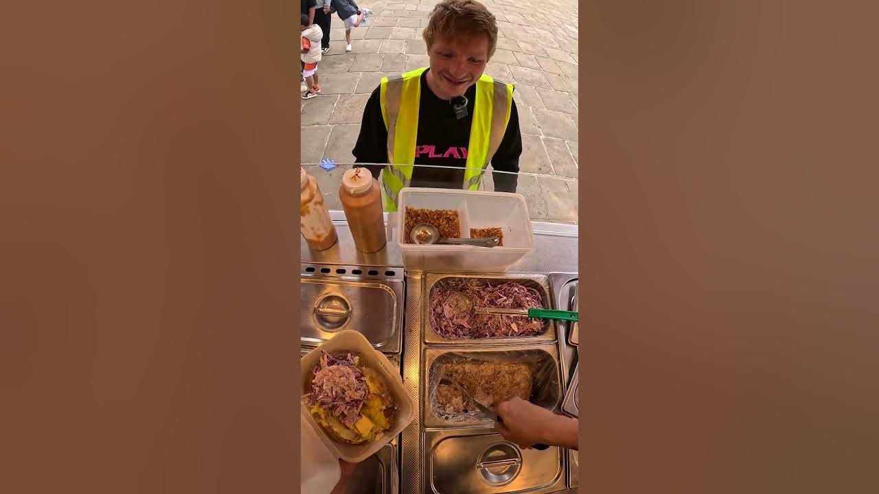 Ed Sheeran came for a SPUD! 🥔😱 Ed Sheeran came for a SPUD! 🥔😱