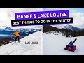 Banff in Winter is EPIC  with SkiBig3, Snowshoeing, Fat Biking, Skijoring and MORE