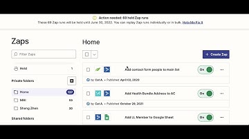 Active Campaign and Zapier Integration