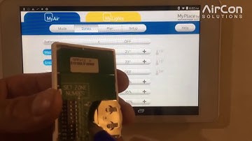 How to set up new temperature sensors on MyAir systems
