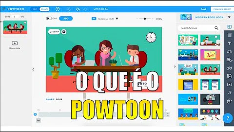 Para que serve o programa Powtoon?