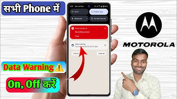motorola me data warning kaise hataye, moto phone me data warning band karna