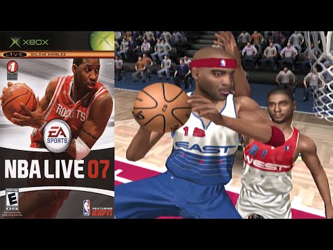 Playing NBA LIVE 07 in 2021! (XBOX)