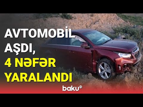 Video: Yaralananlar avtomobil qəzasına düşüb?