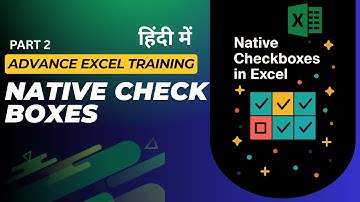 Native Checkbox in Excel Part 2 | SUMIF, COUNTIF & Logical Functions Practical