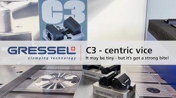 GRESSEL C3 – centric vice: It may be tiny – but it