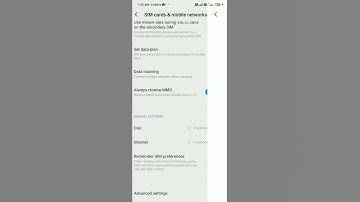 Advance network settings in redmi smartphone #shorts
