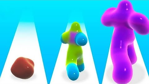 Blob Runner 3D - Android, ios  All Levels Gameplay(Levels 53-57) #blobrunner3d #gameplay #mobilegame