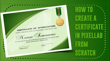 How to Create Certificate in Pixellab ||Pixellab Tutorial || Make Awesome Certificate in Pixellab.