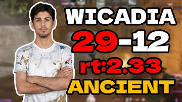 WICADIA (29-12) rt:2.33 +VOICE COMMS l EU FACEIT RANKED (ancient) | #cs2 #pov