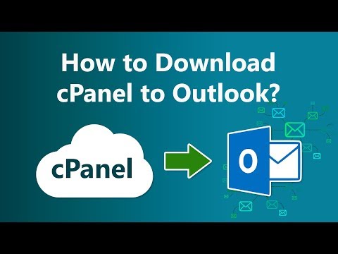 How to Download / Export Email From cPanel to Outlook - Webmail Backup to PST File Format