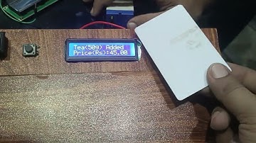 Smart shopping cart using Arduino RF ID Module