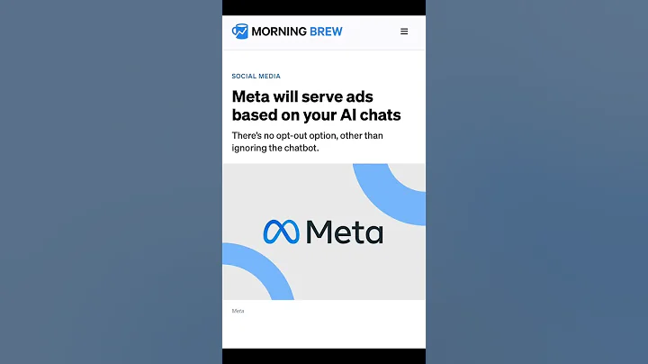 Meta will serve ads based on your AI chats