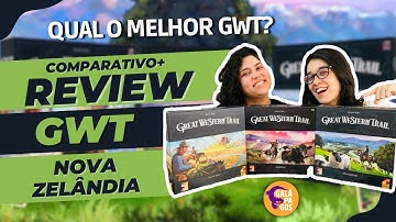 GREAT WESTERN TRAIL - Qual o MELHOR? + Review NOVA ZELÂNDIA | @asmodee_br