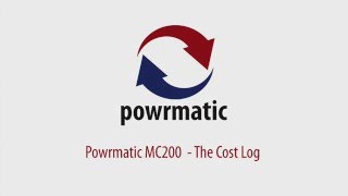 Powrmatic MC200 Cost Log Function