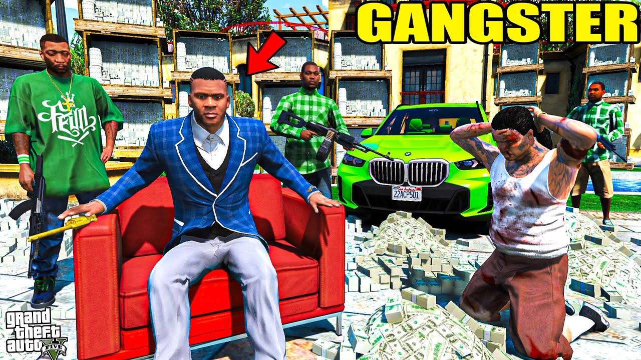 Franklin The DANGEROUS GANGSTER of LOS SANTOS in GTA 5