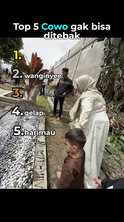 Top 5 cowo gak bisa ditebak😂