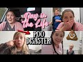 Day in the life | POO DISASTER! | Mum of three | Laura Delaney