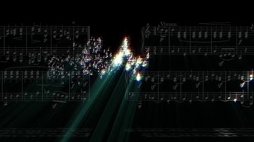 Music Visualizer - Music Visualization - Particles Notes Syncronized to Song - Customizable