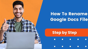 How To Rename Google Docs File