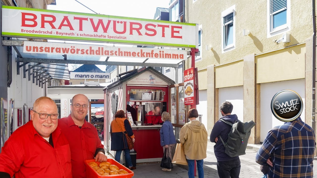 Das Bratwursthäuschen in der Richard-Wagner-Straße (Bayreuth)